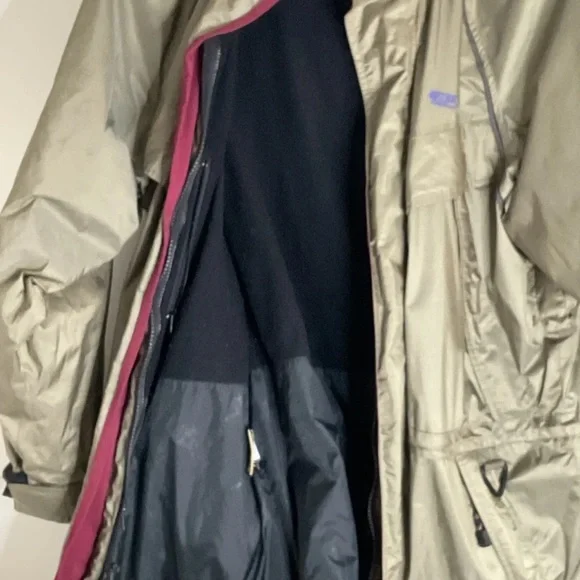 Eddie Bauer Ebtek Men’s Medium Hunter Green GoreTex Coat - Picture 3 of 7